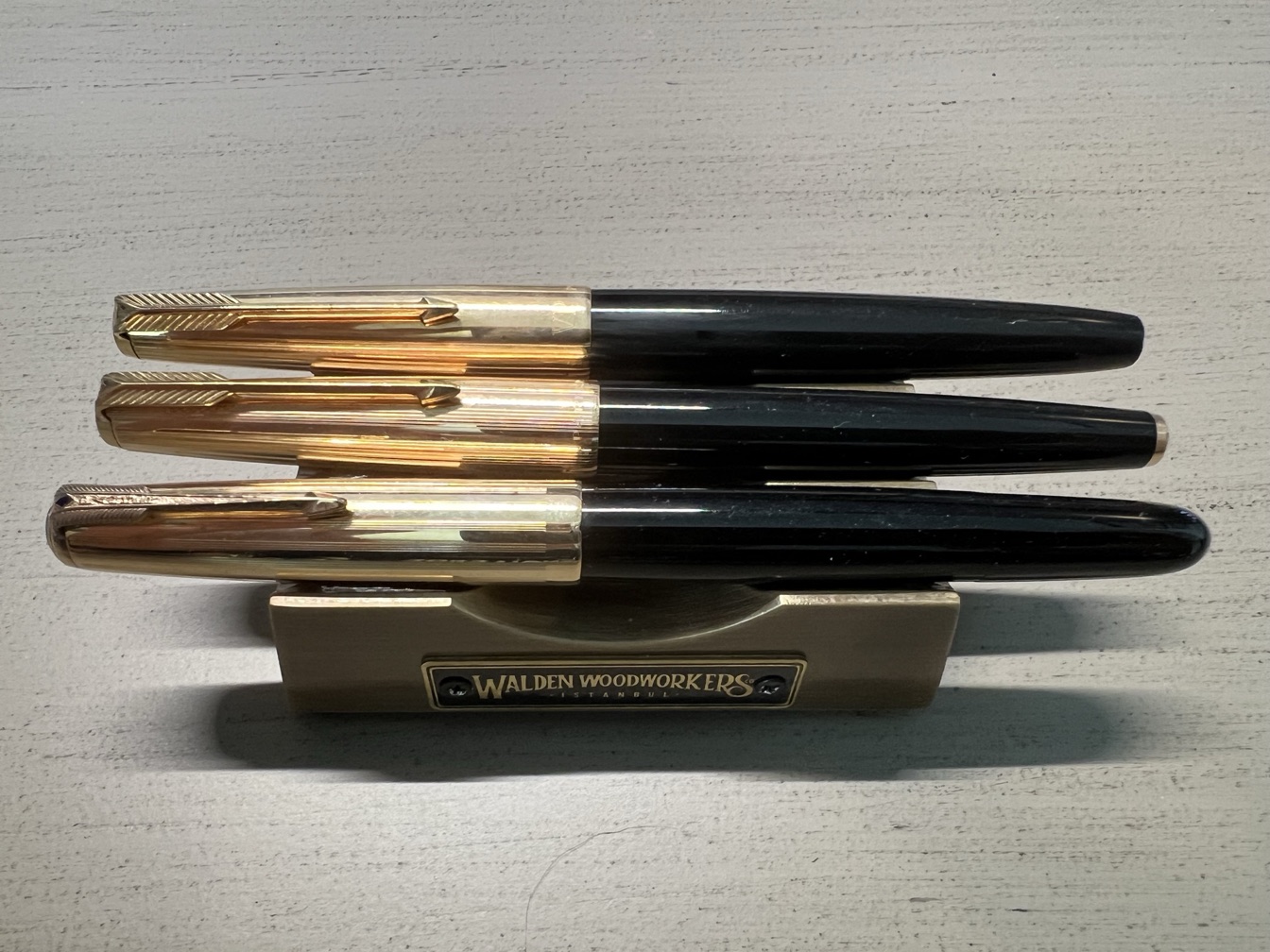Parker Black-and-Gold Trio